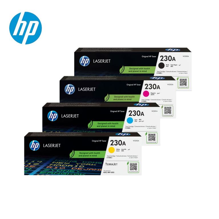 KIT 4 TONER ORIGINAL 230A