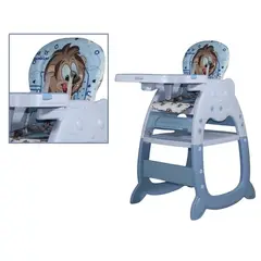 GENERICO - SILLA DE COMER 3 EN 1 PARA BEBÉS INCLUYE PLATO DE SILICONA