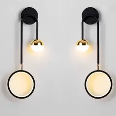 HOME NEAT - Lámpara de pared LED Apliques de Pared Regulable Moderno - 2 Unidades