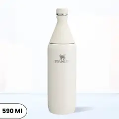 STANLEY - Botella Térmica All Day Slim Crema - 590 Ml