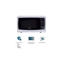 MABE - Horno microondas de 20L blanco silver - HMM20PEG.