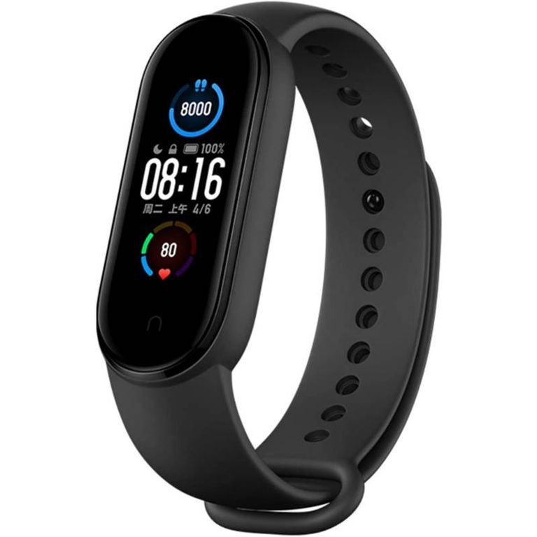 Correa de silicona Para Xiaomi MiBand 7- Negro
