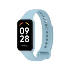 GENERICO - Correa de silicona Para Xiaomi Smartband 8 active - Azul Acero