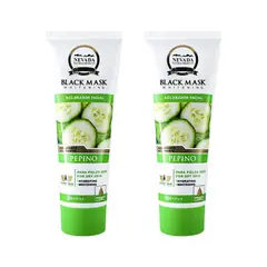 NEVADA NATURAL PRODUCTS - 2 Mascarilla Negra Hidroplástica De Pepino 120Gr_.