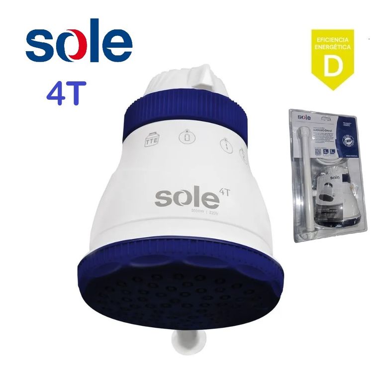 DUCHA ELÉCTRICA 4T 5500W INCLUYE BRAZO EVOLUCIÓN