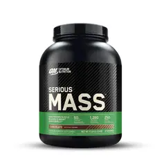 OPTIMUN NUTRITION - Serious Mass 6 LB Ganador de peso - Chocolate