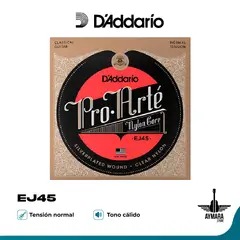 DADDARIO - EJ45 Cuerdas Guitarra Clásica