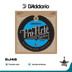 DADDARIO - EJ48 Cuerdas de Guitarra Clásica