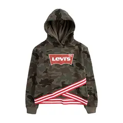 LEVIS - Polera para Niña Hoodie Cross Over