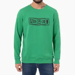 Gzuck - Polera Cuello Redondo French Terry Hiutson Hombre