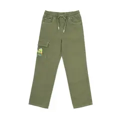 PIONIER - Pantalon Cargo Drill Oliverr Niño