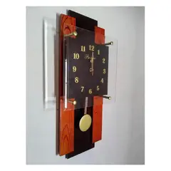 GENERICO - Reloj de Pared Con pendulo tipo Retro Vintage