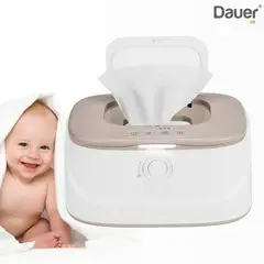 DAUER - Calentador de Toallitas Humedas 3 Modos de Temperatura y Luz LED