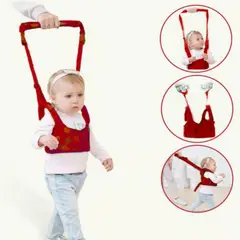 GENERICO - Arnés Caminador para Bebe con Diseño ROJO