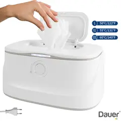 DAUER - Calentador de Toallitas Pañitos Humedos con Luz Nocturna