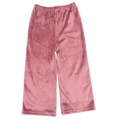RED CARROT - Pantalon rosa de plush