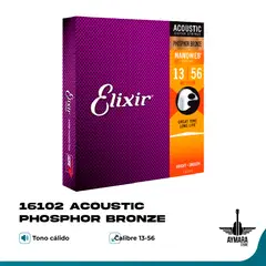 ELIXIR - 16102 Acoustic Phosphor Bronze Nanoweb
