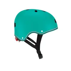 GLOBBER - Casco Primo con luz XS S Turquesa
