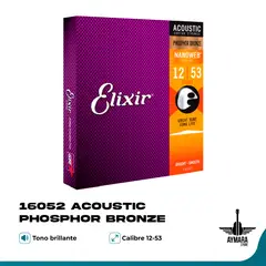 ELIXIR - 16052 Acoustic Phosphor Bronze 012-53