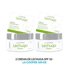 GENERICO - 2 Crema De Lechuga La Cooper Spf 10 - 100 Gr_.