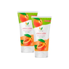 GENERICO - 2 Exfoliante Natural Apricot Scrub 150gr cu_.