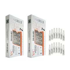 GENERICO - 2 Ampollas Faciales De Nutrición Vitamina C & Nicotinamide 7 Días_.