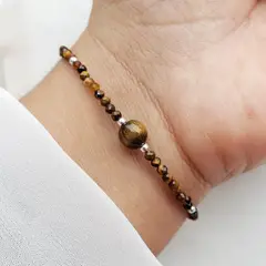 INTUERI - Pulsera Ame Ojo de Tigre