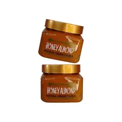 WOKALI - Crema exfoliante Miel de Almendra - 600Gr 2 Unidades_.