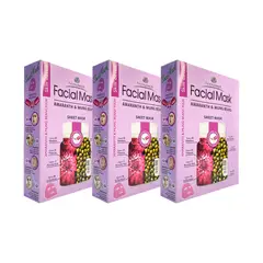 WOKALI - 3 Mascarilla De Amaranto Y Haba Mung 30Ml X 10 Piezas Wokali_.