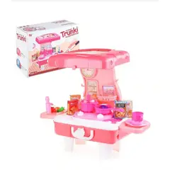 GENERICO - Mini Maleta Cocina Rosada