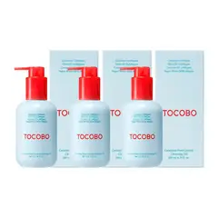 TOCOBO - Calamine Pore Control Cleansing Oil - 200ml 3 unidades_.