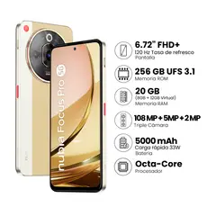 ZTE - NUBIA FOCUS PRO 5G 8+256 GB - BEIGE.-