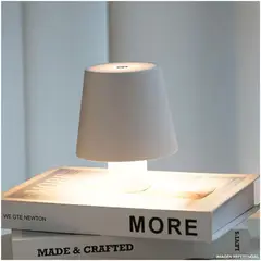 INSPIRA MARKET - Lampara de mesa para botella LED portatil 3 tipos de iluminación