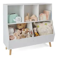 DIBA MUEBLES - Juguetero Multiusos Philana Blanco