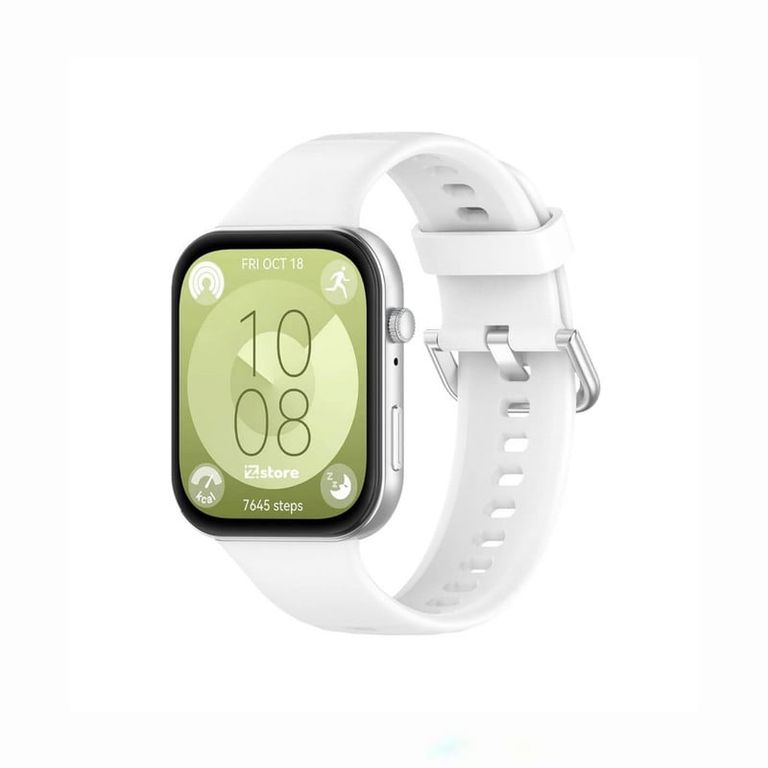 Correa de Silicona Para Huawei Fit 3 - Blanco