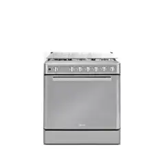 MIDEA - Cocina a gas 30" 5 hornillas Venus Acero Inox MGS30F2LCCWSS-PE