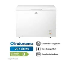 INDURAMA - CONGELADORA CI-320BL 297L DEFROST BLANCO