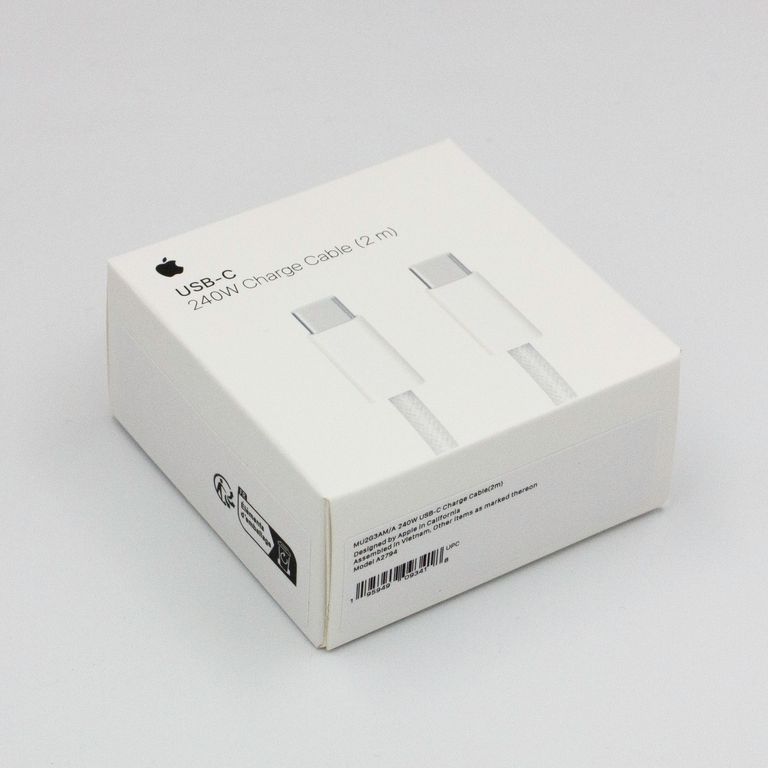 Cable USB-C 2 metros 240W de iPhone, Macbook, iPad