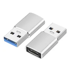 GENERICO - Mini Adaptador Tipo C a USB 3.0 Compatible con el iPhone 15
