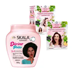 SKALA - Máscara capilar Divino Potao + Shampoo Rojo Retro
