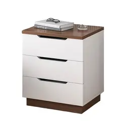 73 EXPERIENCE - Velador Julsi Color Blanco & Nogal