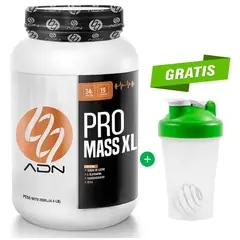 ADN - Proteína Pro Mass XL 2 KG - Chocolate + Regalo Shaker