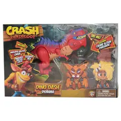 CRASH BANDICOOT - Diorama - Set Dino Dash Crash Y Coco