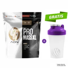 ADN - PROTEÍNA PRO MASS XL 3KG VAINILLA MÁS SHAKER