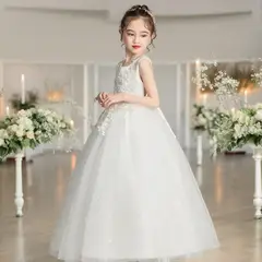 GENERICO - VESTIDO PARA NIÑA DE BAUTIZO