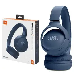 JBL - Audífonos con Bluetooth Pure Bass Sound Tune 520BT Azul