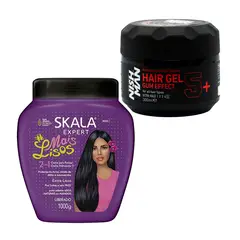 SKALA - Máscara capilar Mais Lisos + Gel Fijador Nishman