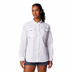 COLUMBIA - Blusa Mujer Bahama Ii Blanco