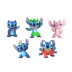LILO & STITCH - Figuras coleccionables de Lilo y Stitch 5 piezas