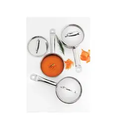 TRAMONTINA - Cacerola ace inox16cm cTapa